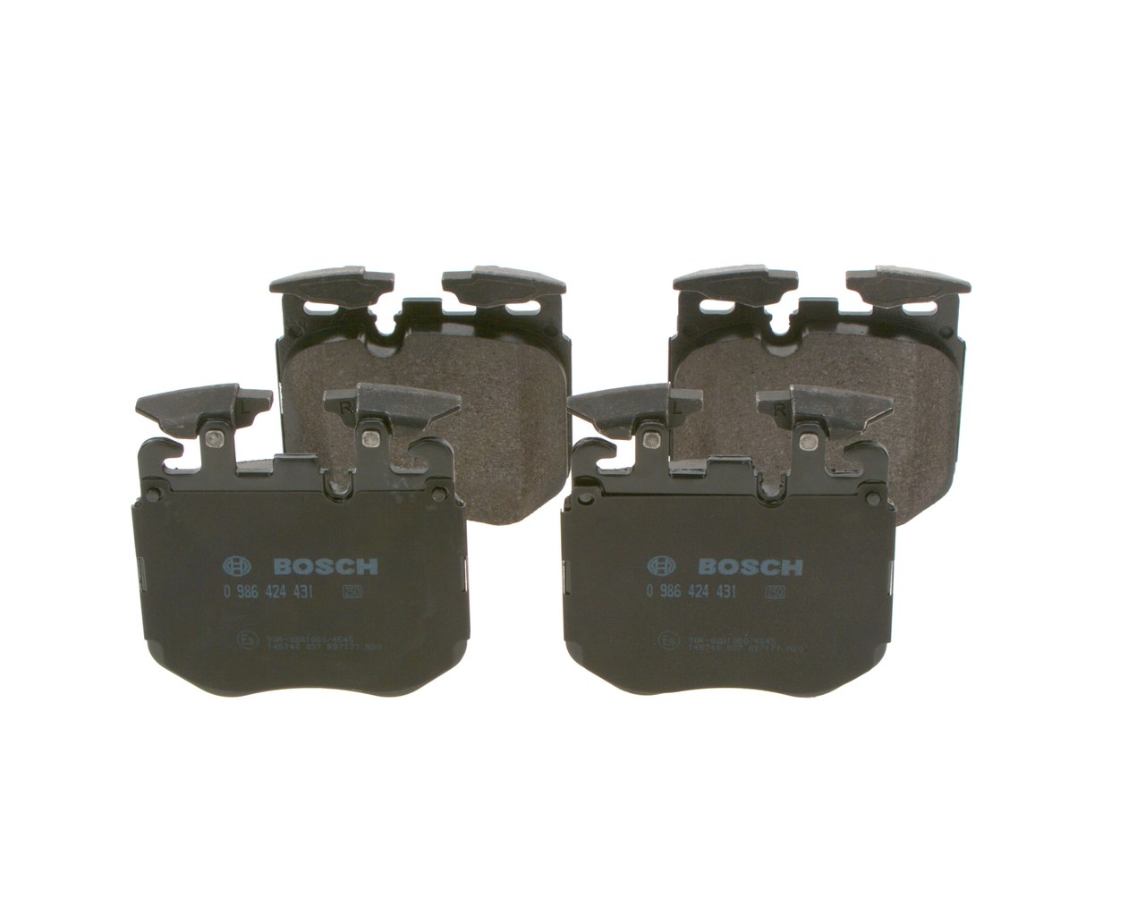 Set placute frana,frana disc 0 986 424 431 BOSCH