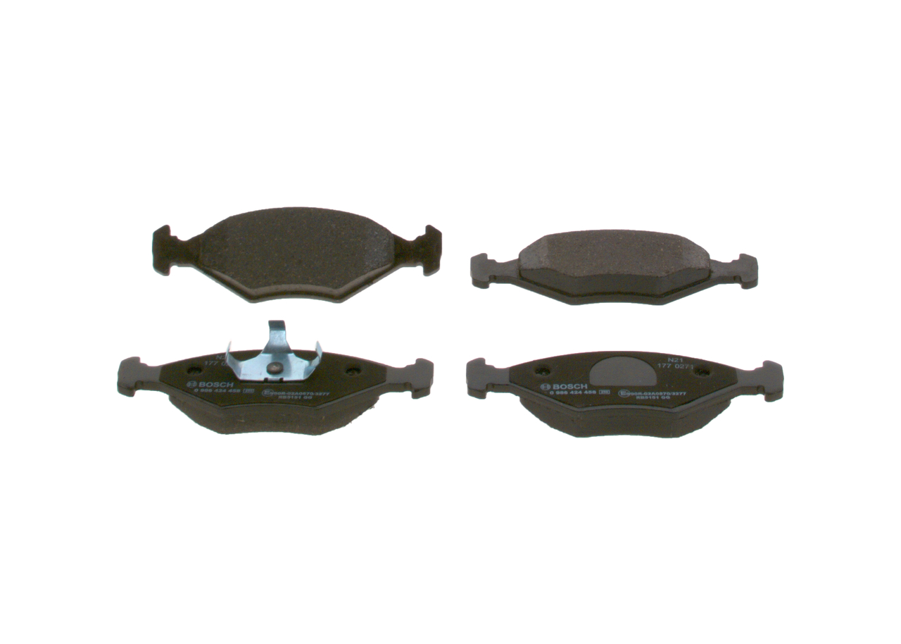 set placute frana,frana disc 0 986 424 458 BOSCH