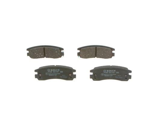 Set placute frana,frana disc 0 986 424 467 BOSCH