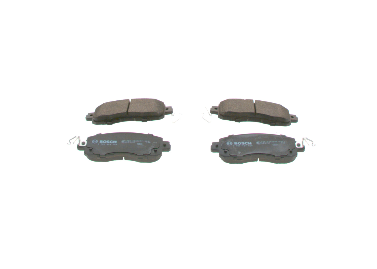 Set placute frana,frana disc 0 986 424 509 BOSCH