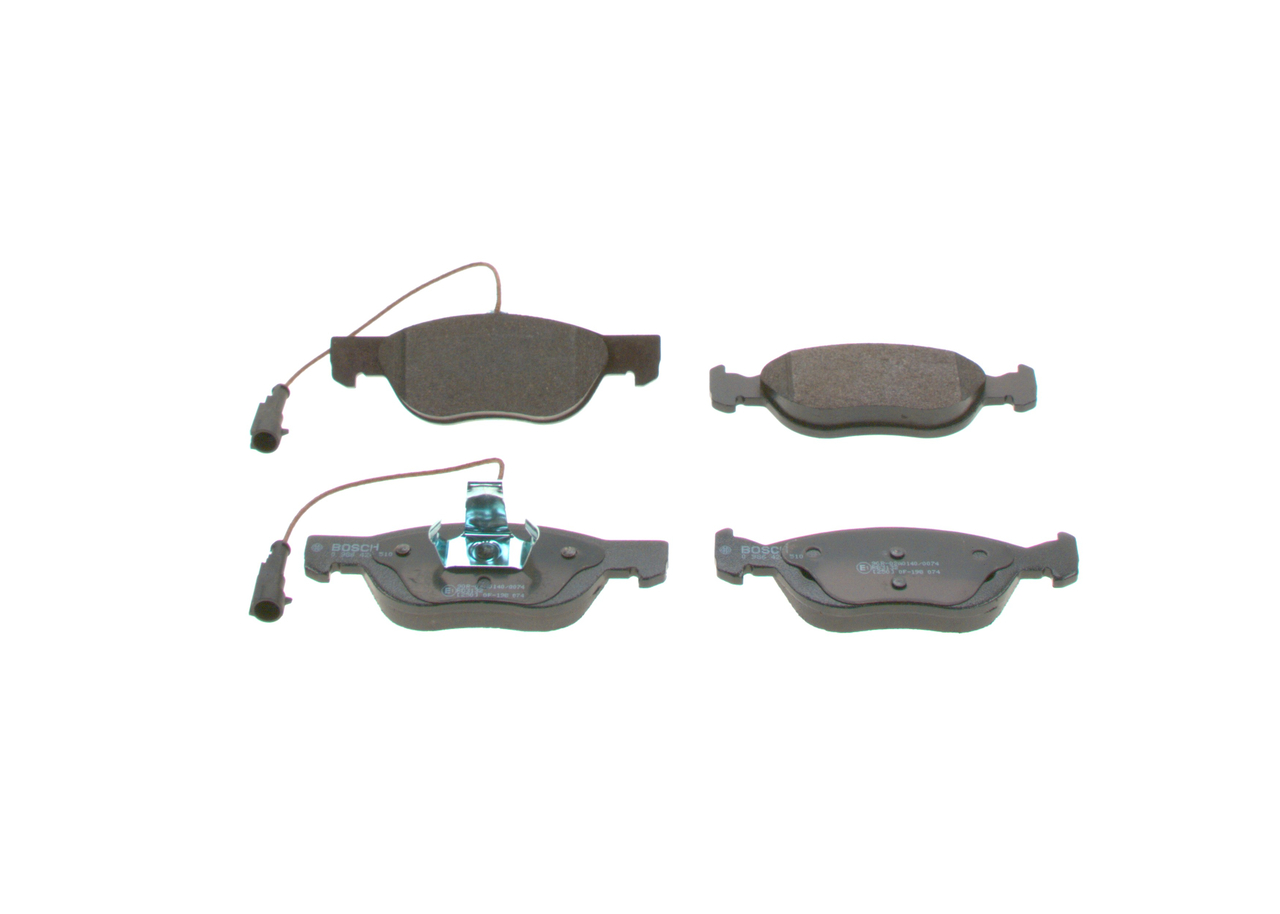 set placute frana,frana disc 0 986 424 510 BOSCH