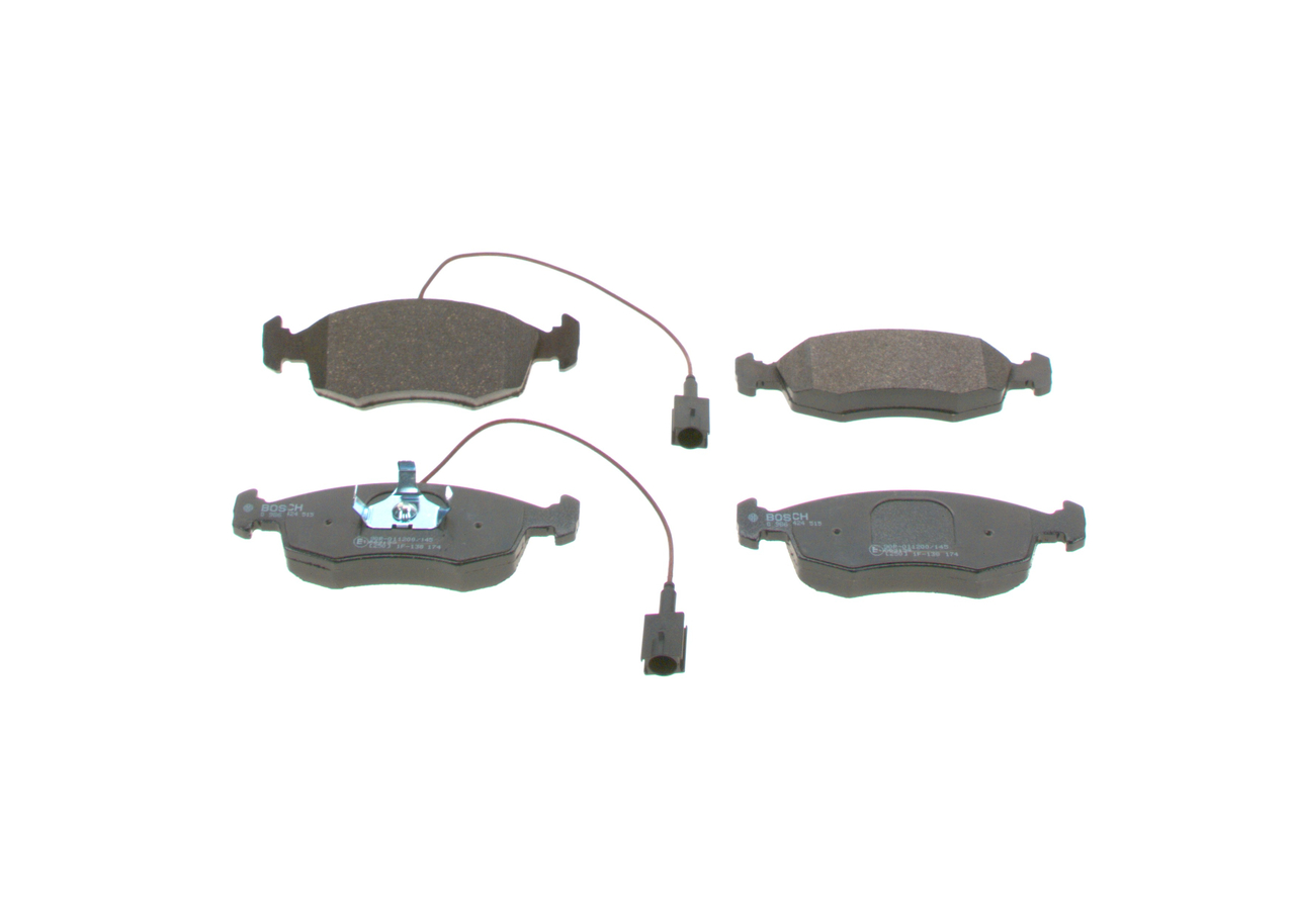 set placute frana,frana disc 0 986 424 515 BOSCH
