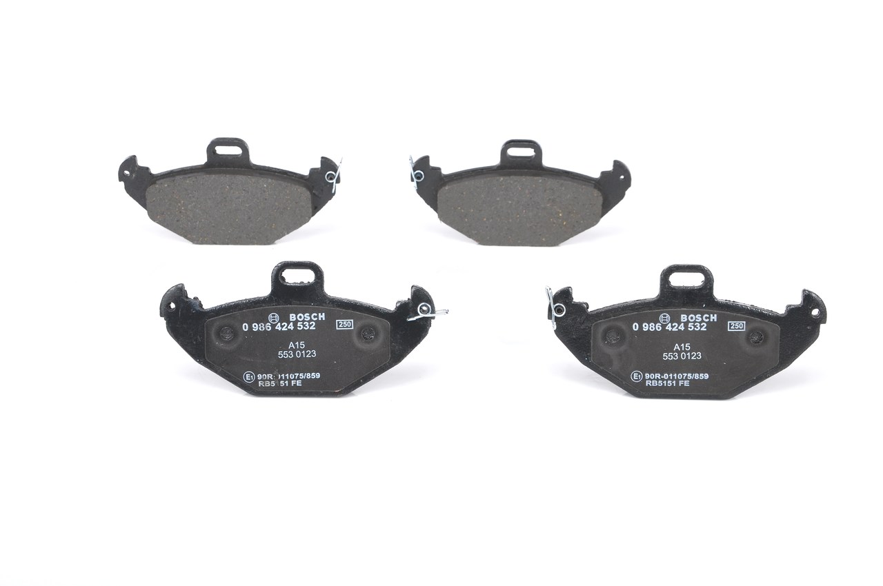 set placute frana,frana disc 0 986 424 532 BOSCH