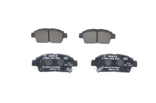 Set placute frana,frana disc 0 986 424 535 BOSCH