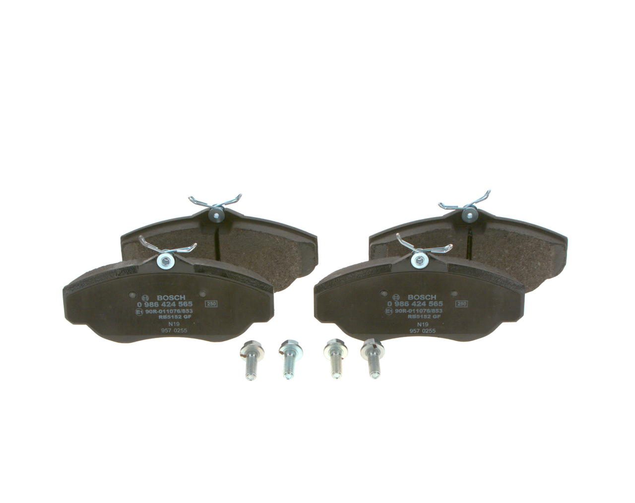 Set placute frana,frana disc 0 986 424 565 BOSCH