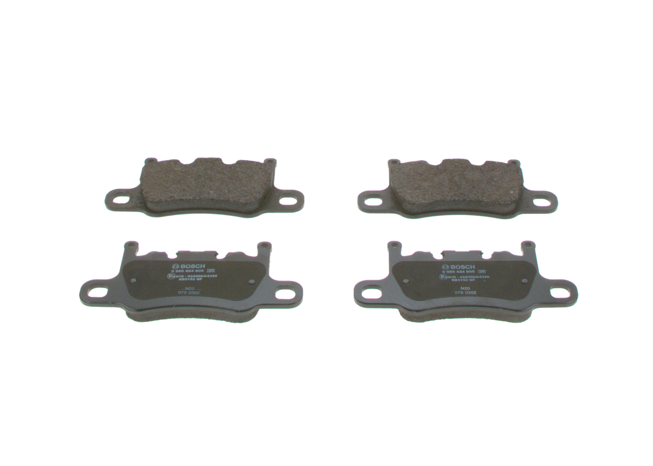 Set placute frana,frana disc 0 986 424 605 BOSCH