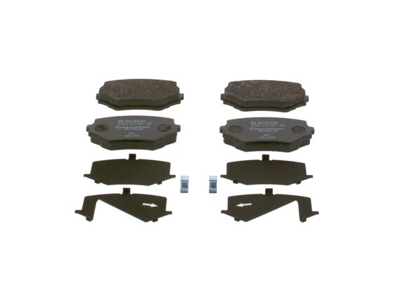 Set placute frana,frana disc 0 986 424 658 BOSCH