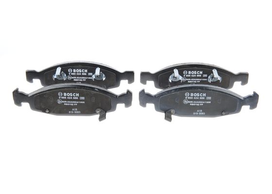 Set placute frana,frana disc 0 986 424 666 BOSCH