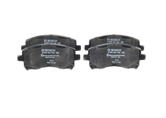 Set placute frana,frana disc 0 986 424 700 BOSCH