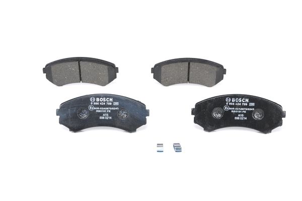 Set placute frana,frana disc 0 986 424 709 BOSCH