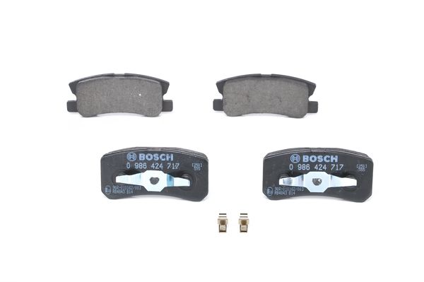 Set placute frana,frana disc 0 986 424 717 BOSCH