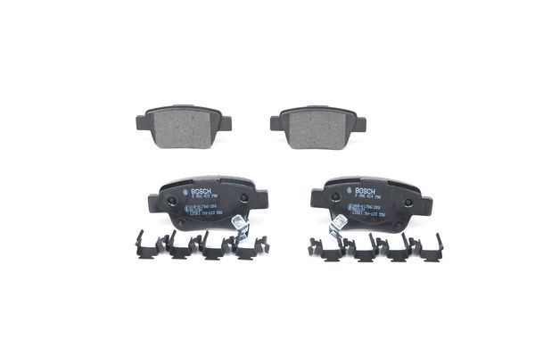 Set placute frana,frana disc 0 986 424 798 BOSCH