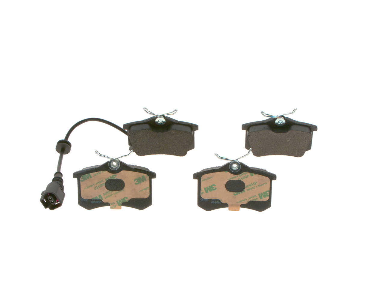 set placute frana,frana disc 0 986 424 813 BOSCH