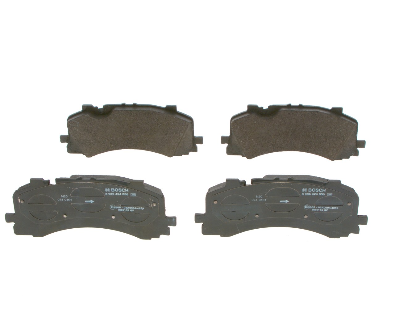 Set placute frana,frana disc 0 986 424 850 BOSCH