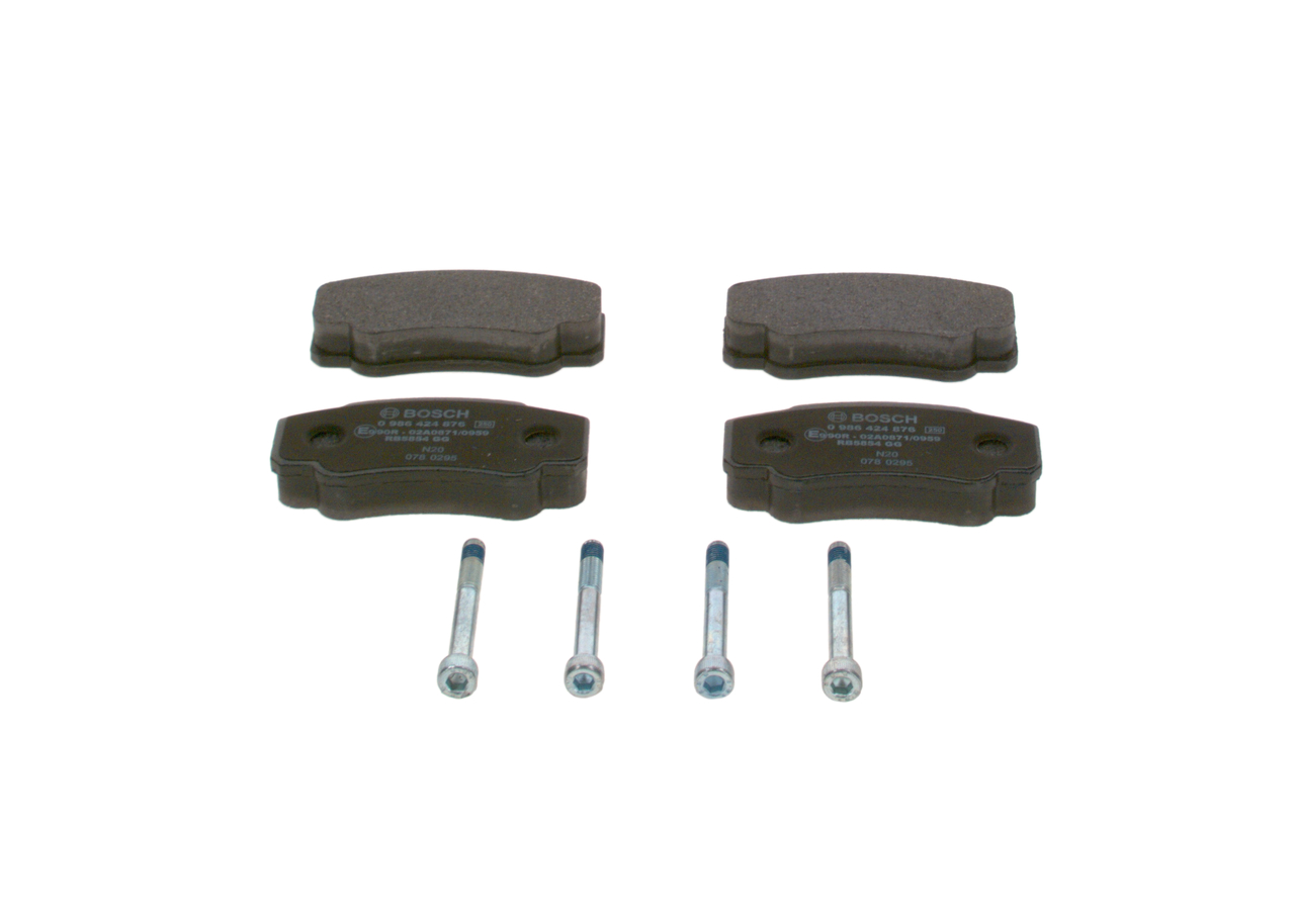 Set placute frana,frana disc 0 986 424 876 BOSCH