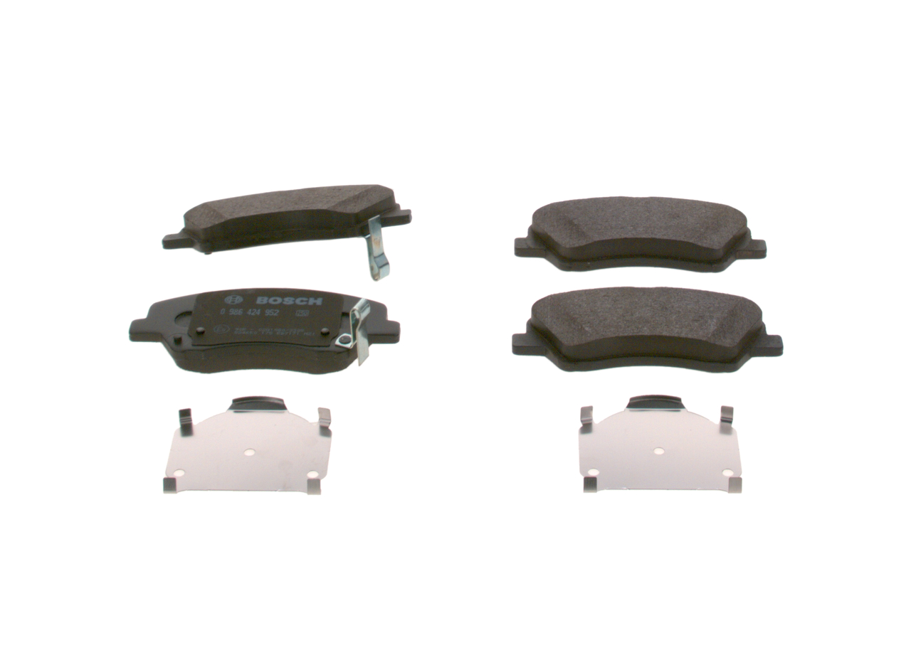 Set placute frana,frana disc 0 986 424 952 BOSCH