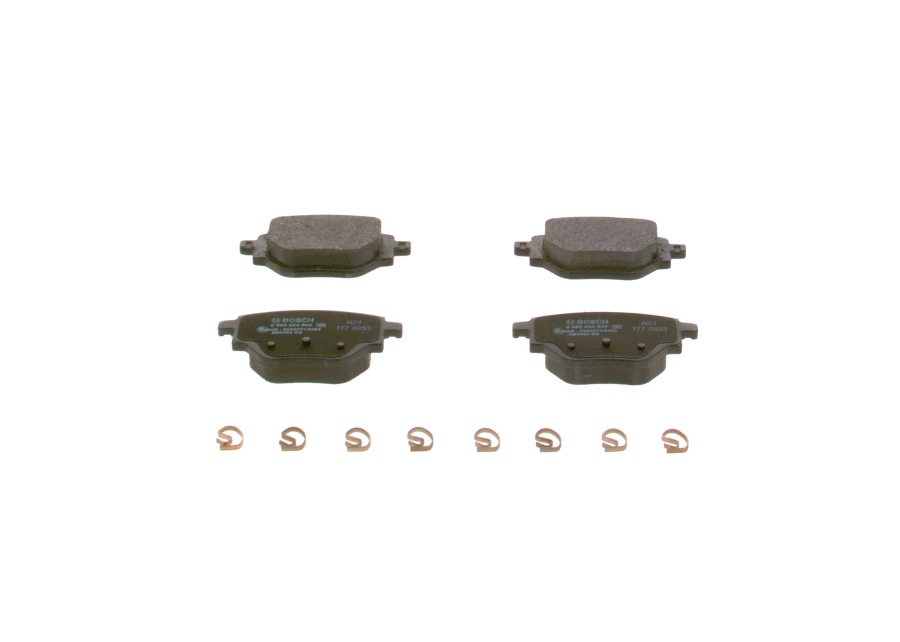 Set placute frana,frana disc 0 986 424 988 BOSCH