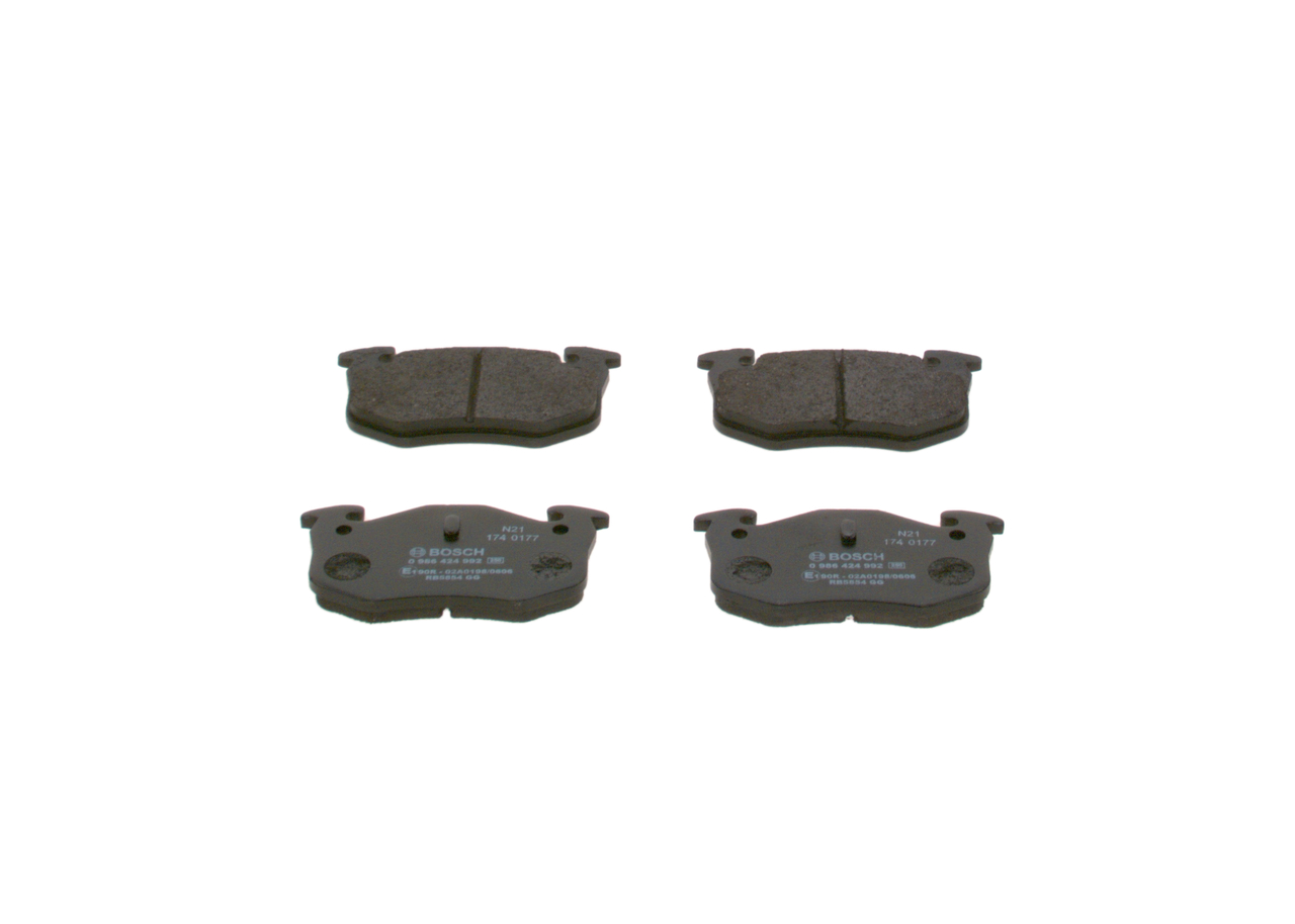 Set placute frana,frana disc 0 986 424 992 BOSCH