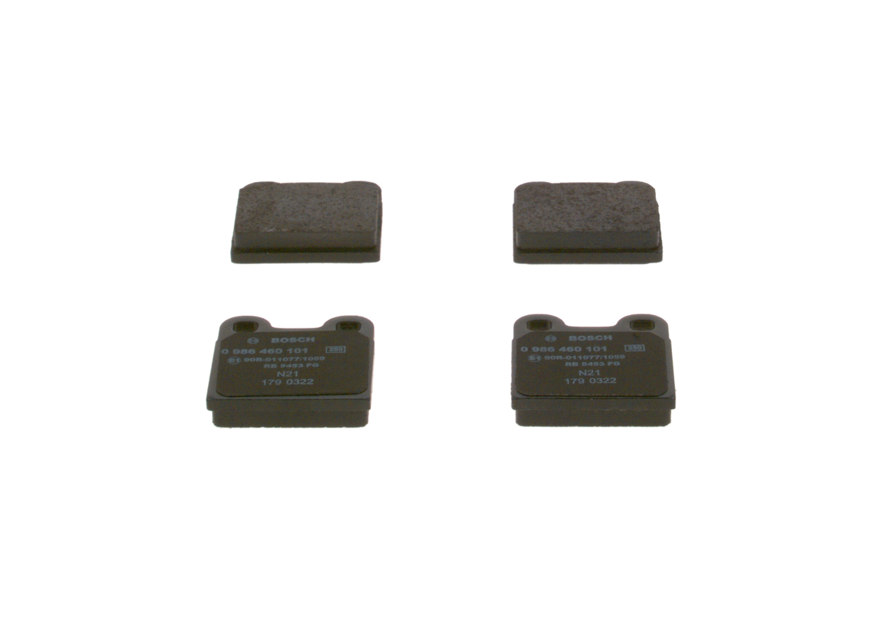 set placute frana,frana disc 0 986 460 101 BOSCH