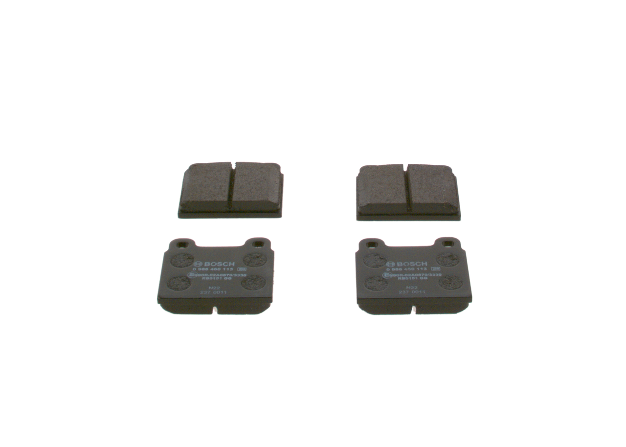 set placute frana,frana disc 0 986 460 113 BOSCH