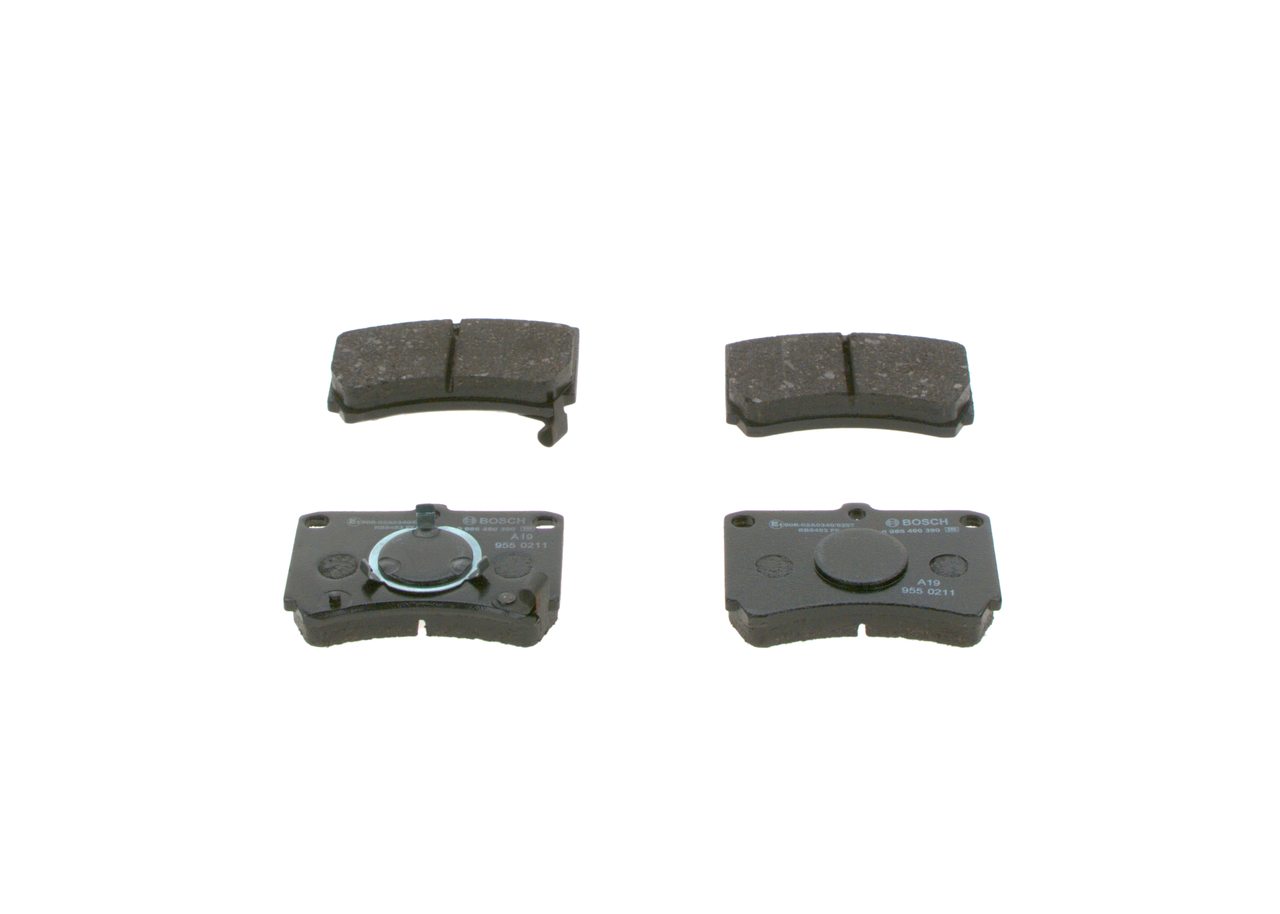 set placute frana,frana disc 0 986 460 390 BOSCH