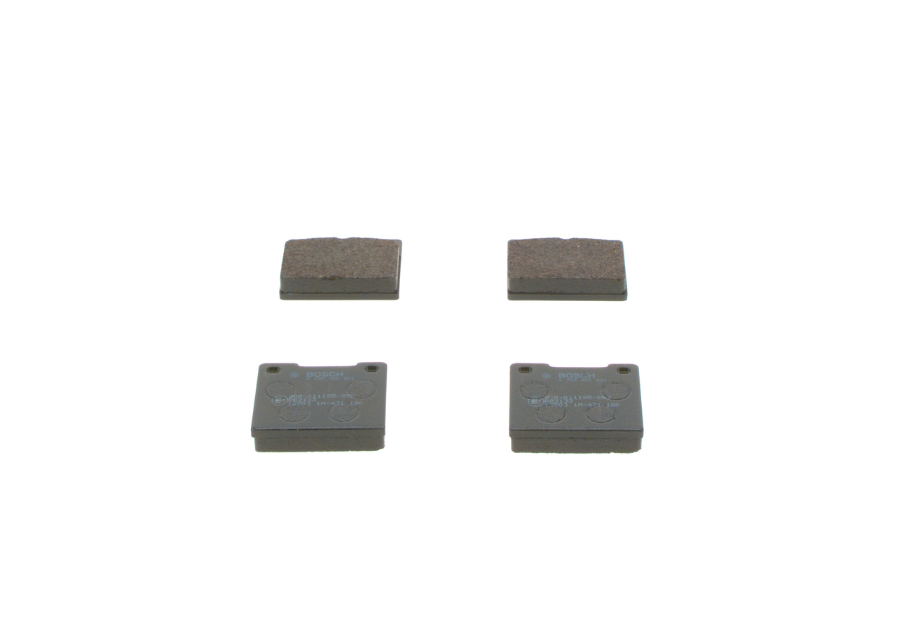 set placute frana,frana disc 0 986 460 881 BOSCH
