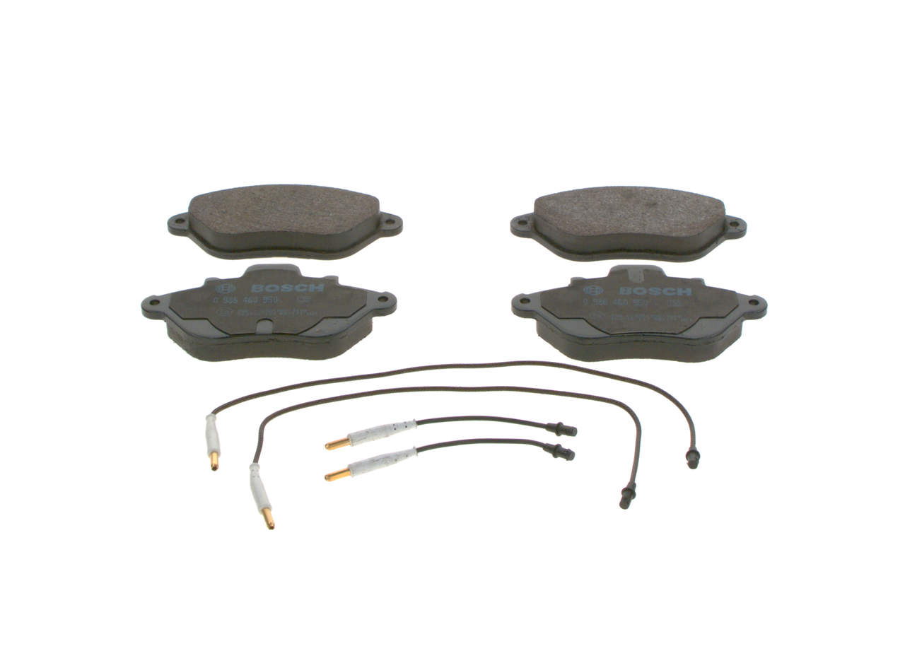 set placute frana,frana disc 0 986 460 950 BOSCH
