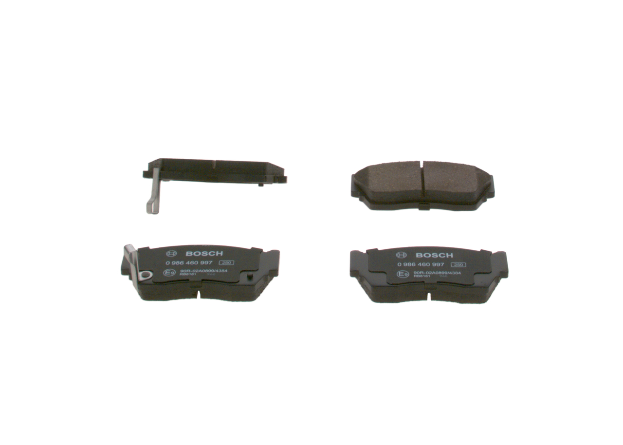 set placute frana,frana disc 0 986 460 997 BOSCH