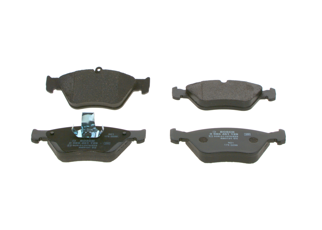 set placute frana,frana disc 0 986 461 129 BOSCH
