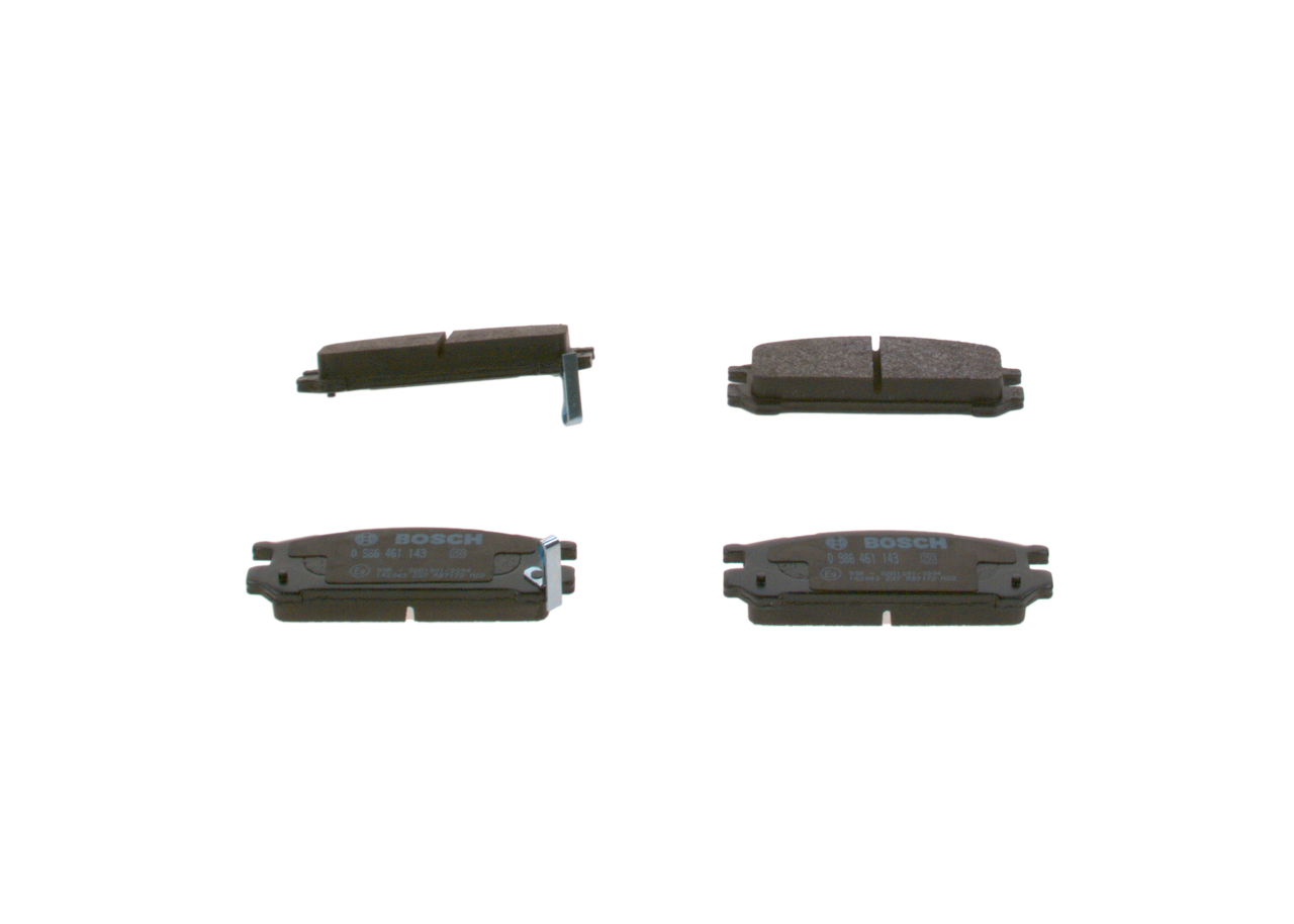 set placute frana,frana disc 0 986 461 143 BOSCH