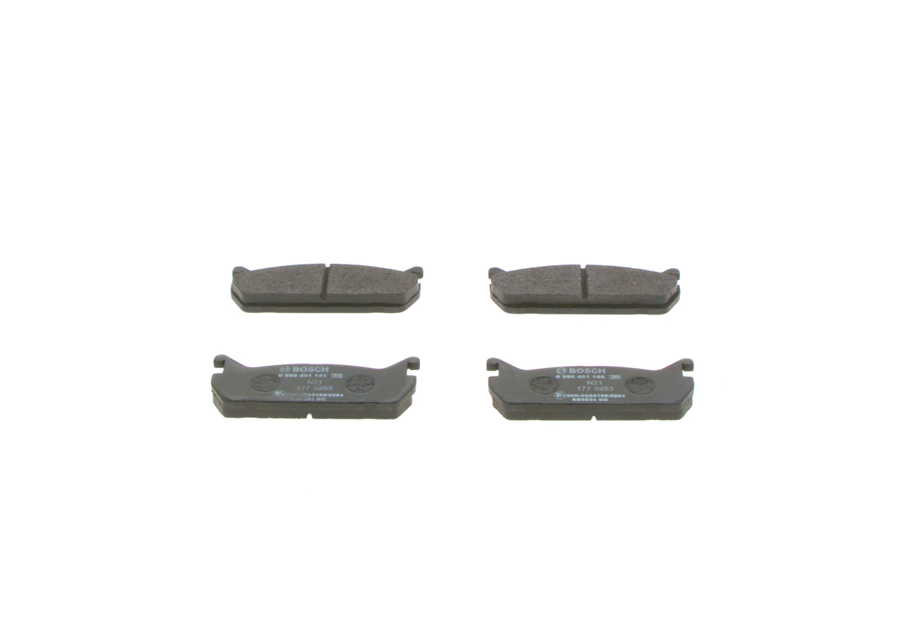 set placute frana,frana disc 0 986 461 146 BOSCH