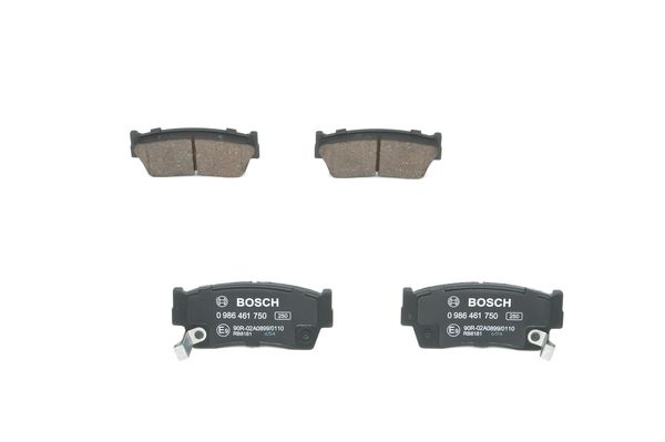 Set placute frana,frana disc 0 986 461 750 BOSCH