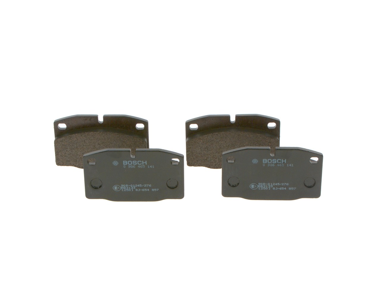 set placute frana,frana disc 0 986 465 141 BOSCH