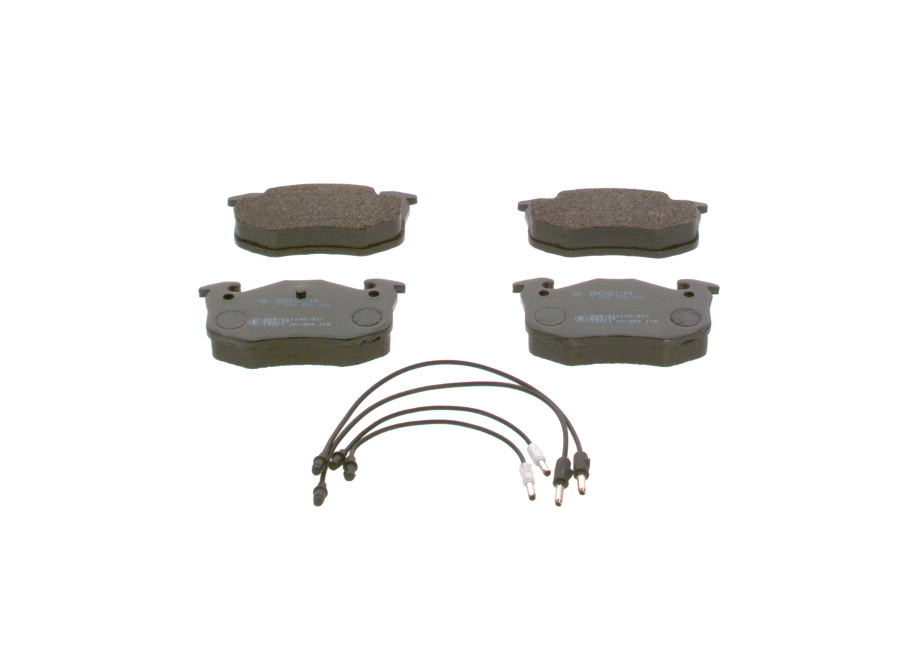set placute frana,frana disc 0 986 466 350 BOSCH