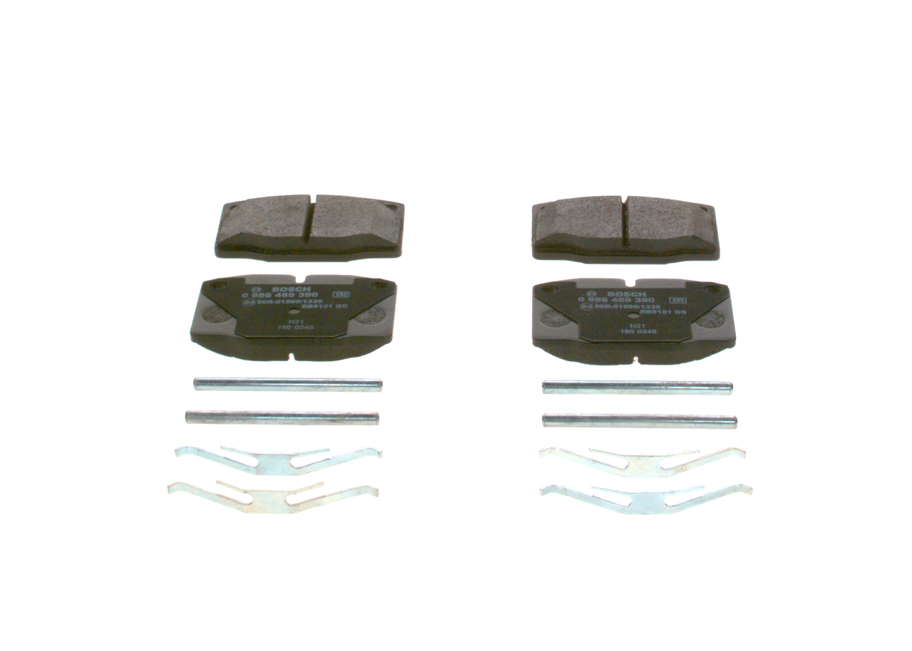 set placute frana,frana disc 0 986 469 390 BOSCH
