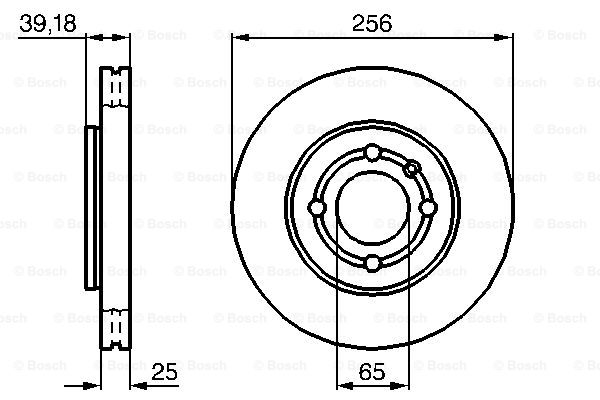Disc frana 0 986 479 054 BOSCH