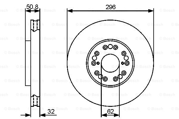 Disc frana 0 986 479 429 BOSCH