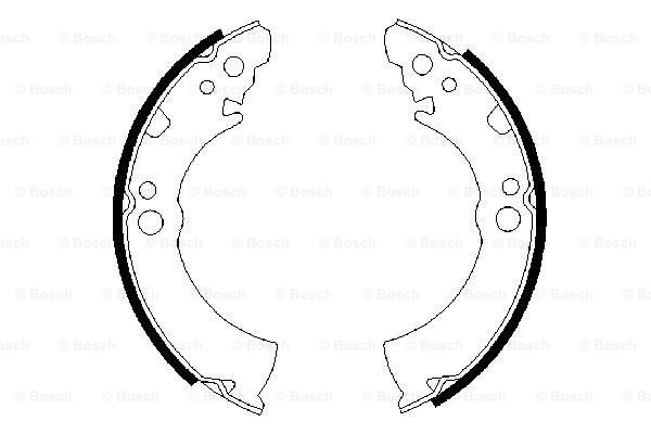 Set saboti frana 0 986 487 206 BOSCH