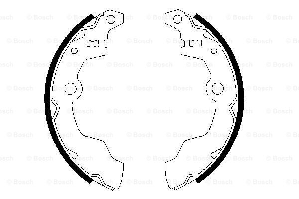 Set saboti frana 0 986 487 269 BOSCH