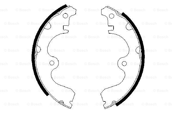 Set saboti frana 0 986 487 298 BOSCH