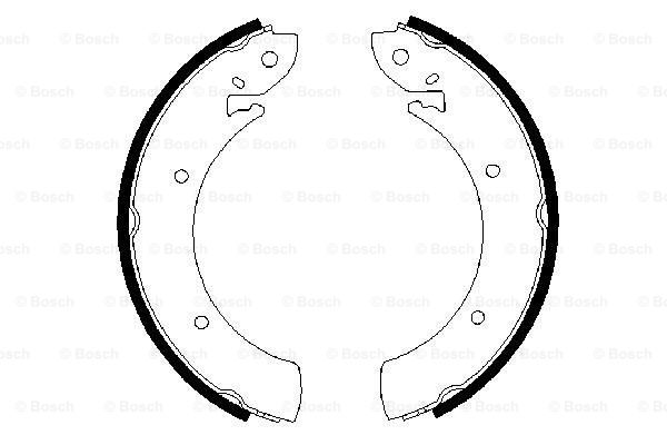 Set saboti frana 0 986 487 315 BOSCH