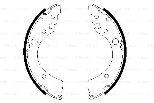 Set saboti frana 0 986 487 356 BOSCH