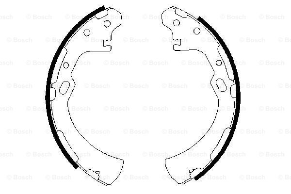 Set saboti frana 0 986 487 369 BOSCH