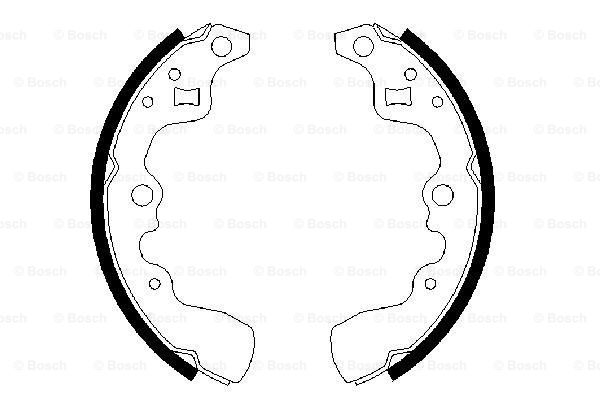 Set saboti frana 0 986 487 379 BOSCH