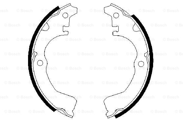 Set saboti frana 0 986 487 390 BOSCH