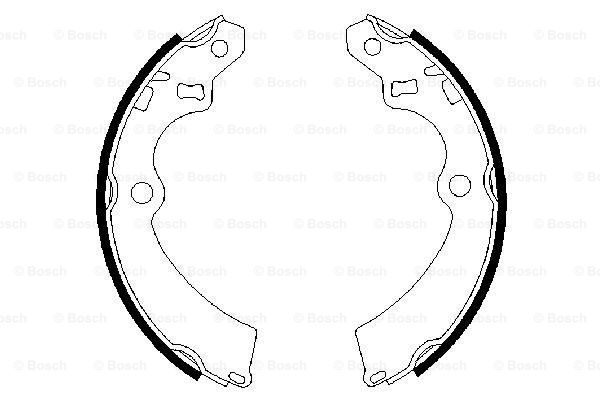 Set saboti frana 0 986 487 427 BOSCH