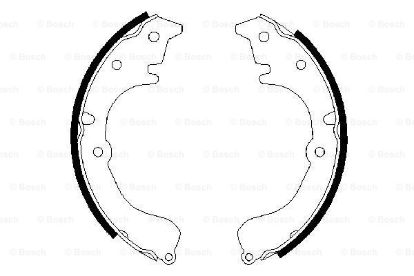 Set saboti frana 0 986 487 453 BOSCH