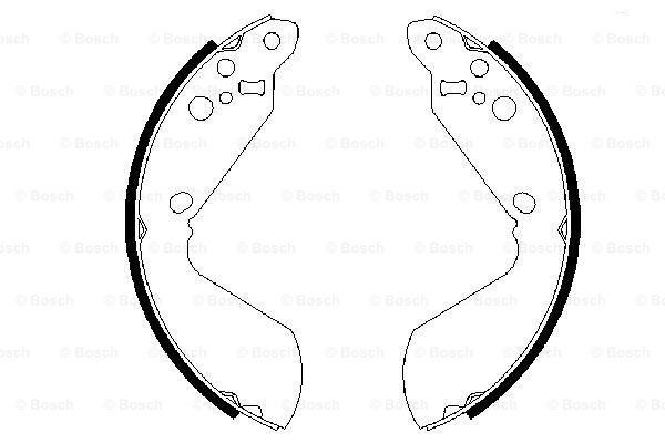 Set saboti frana 0 986 487 470 BOSCH
