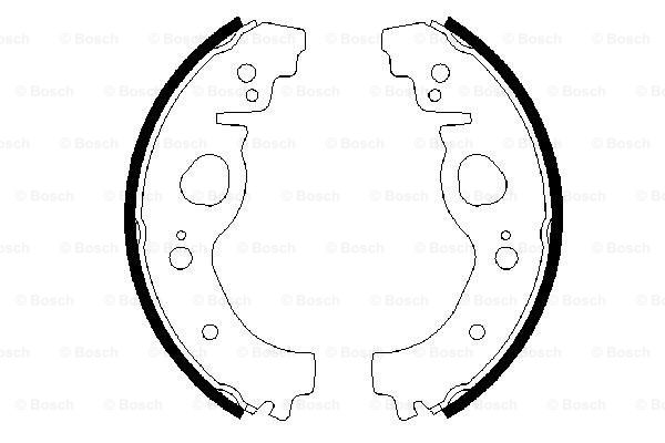 Set saboti frana 0 986 487 519 BOSCH