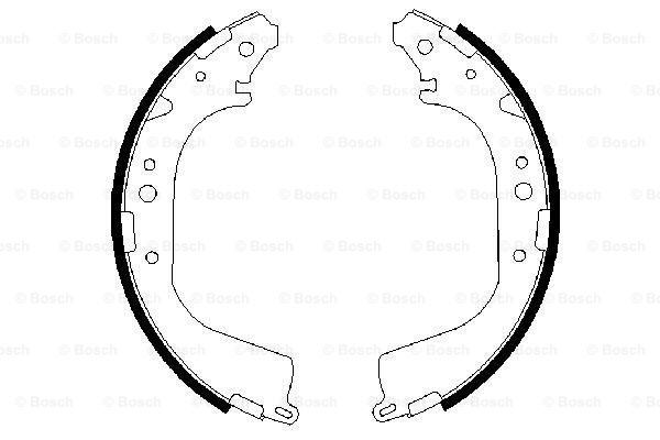 Set saboti frana 0 986 487 530 BOSCH